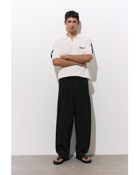 Pull&Bear - Tailored Fit Darted Trousers - Lyst