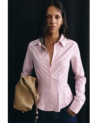 Pull&Bear - Fitted Wide-Cuff Shirt - Lyst