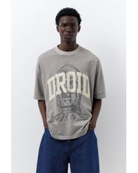Pull&Bear - Star Wars Droid T-Shirt - Lyst