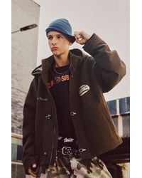Pull&Bear - Jacket With Hood And Fireman Clasp - Lyst