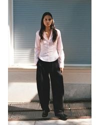 Pull&Bear - Balloon Cargo Trousers With Belt - Lyst