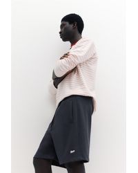 Pull&Bear - Bermuda Jogger With Logo - Lyst