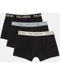Pull&Bear - Pack 3 Boxer - Lyst