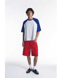 Pull&Bear - Stwd Raglan Sleeve T-Shirt - Lyst