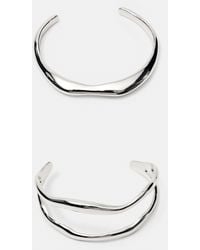 Pull&Bear - Pack 2 Armbänder Mit Wellen - Lyst