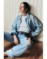 Pull&Bear - Worker Denim Overshirt - Lyst