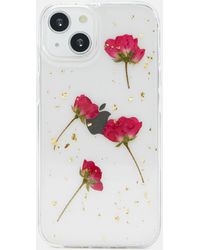 Pull&Bear - Coque Iphone Imprimé Fleurs - Lyst