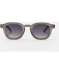 Pull&Bear - Sonnenbrille Mit Kunststoffgestell - Lyst