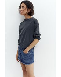 Pull&Bear - Denim Broekrok - Lyst