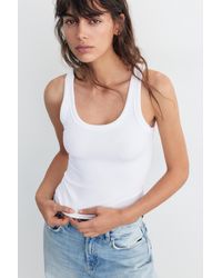 Pull&Bear - Basic Tank Top - Lyst