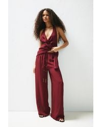 Pull&Bear - Joggerhose Mit Schmuckperlen - Lyst