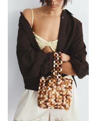 Pull&Bear - Beaded Handbag - Lyst