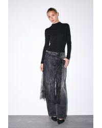 Pull&Bear - High Neck Bodysuit - Lyst