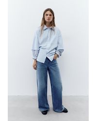 Pull&Bear - Low-Rise Baggy Jeans - Lyst
