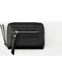 Pull&Bear - Suede Zip Wallet - Lyst
