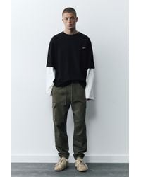 Pull&Bear - Cargo Joggingbroek - Lyst