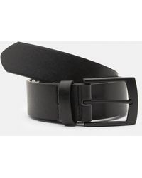 Pull&Bear - Riem Met Mat Leereffect - Lyst