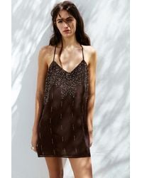 Pull&Bear - Sequin Strappy Dress - Lyst