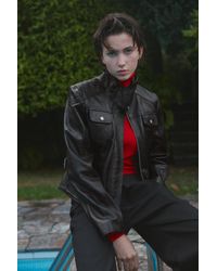 Pull&Bear - 100% Sheepskin Jacket - Lyst