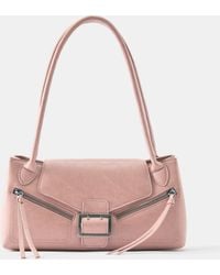 Pull&Bear - Schultertasche Mit Schnalle Und Reißverschlüssen - Lyst