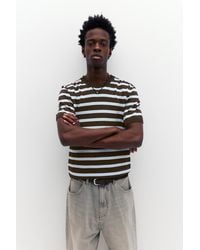 Pull&Bear - Short Sleeve Jumper - Lyst