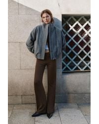 Pull&Bear - Flared Broek Soft Touch - Lyst