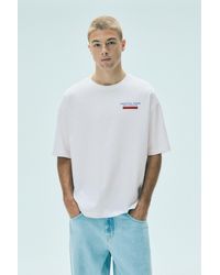 Pull&Bear - Conceptual Studio Relaxed Graphic T-Shirt - Lyst