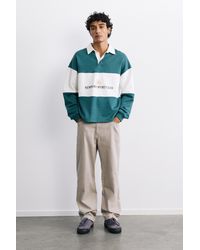 Pull&Bear - Pantalon Droit - Lyst