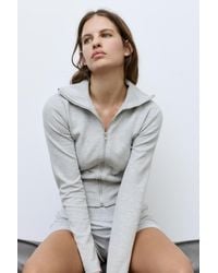 Pull&Bear - Zip-Up Jacket - Lyst