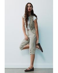 Pull&Bear - Lederballerinas - Lyst