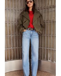 Pull&Bear - Balloon-Fit Short Trench Coat - Lyst