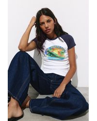Pull&Bear - Puerto Rico Graphic T-Shirt - Lyst