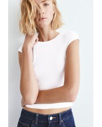 Pull&Bear - Fitted Short Sleeve T-Shirt - Lyst