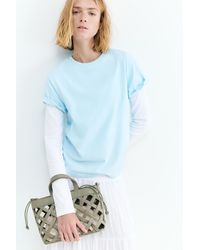 Pull&Bear - Geflochtene Tasche - Lyst