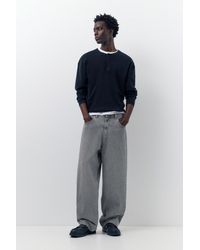 Pull&Bear - Relaxed Fit Baggy Jeans - Lyst