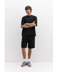 Pull&Bear - Interlock Jogger Bermuda Shorts - Lyst