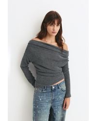 Pull&Bear - Bambula-Top Mit Bateau-Ausschnitt - Lyst