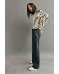 Pull&Bear - Low-Rise Straight-Leg Jeans - Lyst