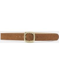 Pull&Bear - Square Buckle Belt - Lyst