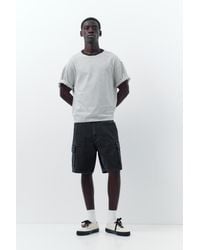 Pull&Bear - Baggy Cargo Bermuda Shorts - Lyst