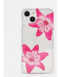 Pull&Bear - Iphone-Hülle Mit Blumen - Lyst
