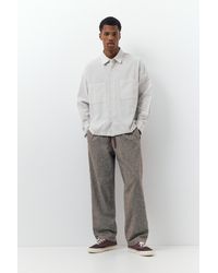 Pull&Bear - Jogginghose Mit Leinen - Lyst
