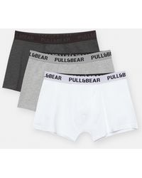 Pull&Bear - Pack De 3 Boxers - Lyst