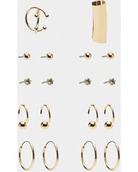 Pull&Bear - 18Er-Pack Ohrringe - Lyst