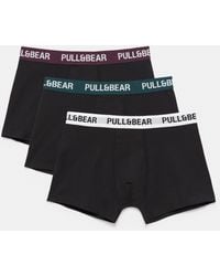 Pull&Bear - Pack Of 3 Boxers - Lyst