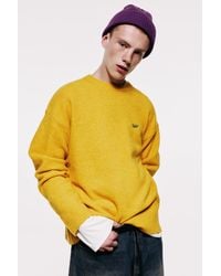 Pull&Bear - Pull En Maille Brodé Stwd - Lyst