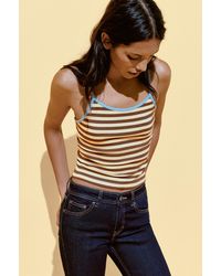Pull&Bear - Striped Strappy Top - Lyst