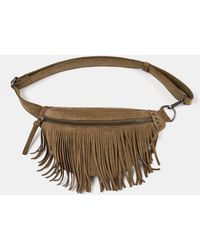 Pull&Bear - Gürteltasche Mit Fransen - Lyst