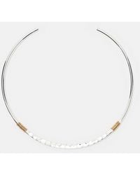 Pull&Bear - Contrast Choker Necklace - Lyst
