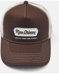 Pull&Bear - Cappello Trucker New Orleans - Lyst